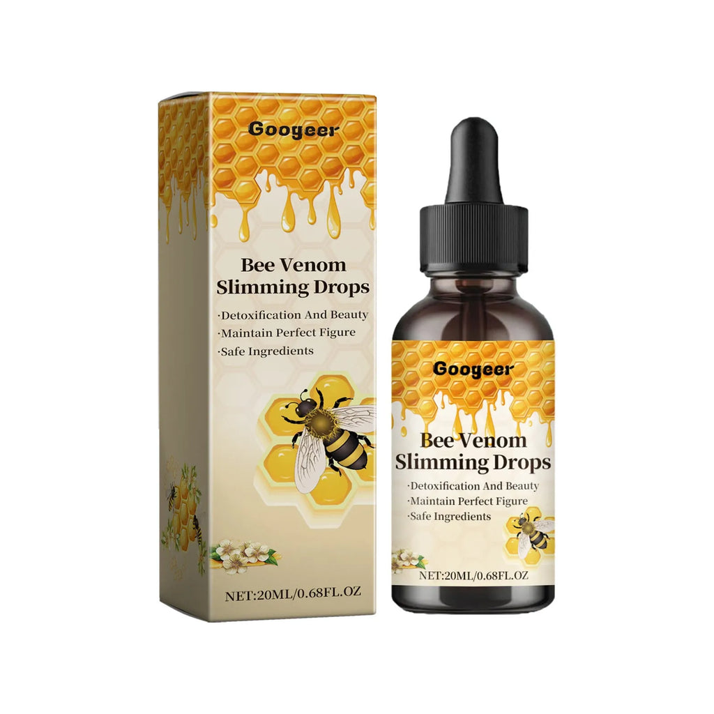 20ml bottle of Light Body Shape Care Drops with a dropper applicator for targeted body treatment