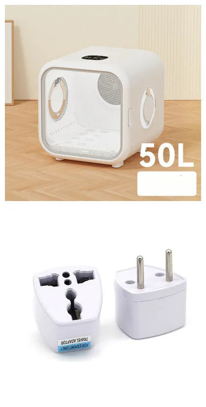 Pet intelligent drying box fully automatic non-boom style with 50L capacity and spiral heating wire for home use