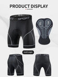 Gray nylon bicycle road bike underpants for cycling lying flat on a surface