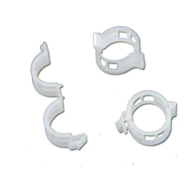 Plastic plant grafting clips for tomato and flower stem support, 50-piece pack