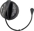 Black ABS fuel tank cap for Dodge Jeep JK, 7.5 by 7 by 7 centimetres, replacement part