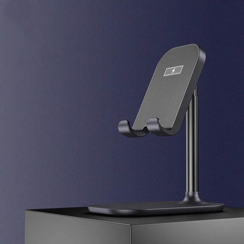 Foldable phone holder charging base bracket in black pink or white with styles A B C D for desk use