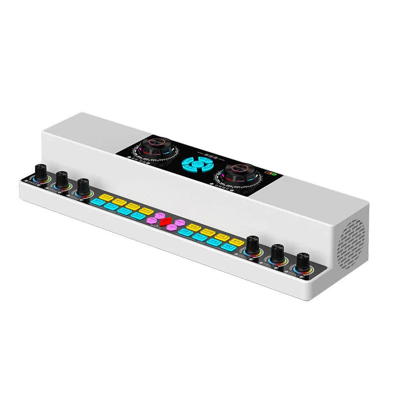 English sound card audio integrated machine with wireless Bluetooth and Y6 single wireless microphone set