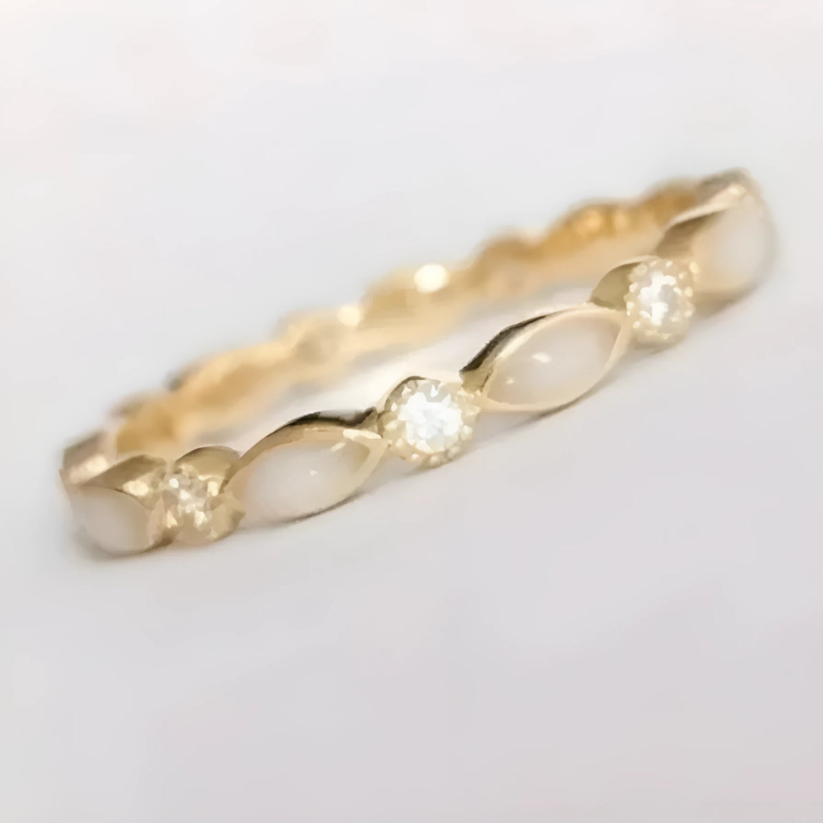 Gold adjustable open ring with geometric shape, alloy base, electroplated finish, unisex design