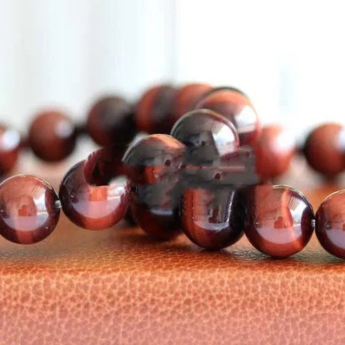 Wood alexandrite tigereye bracelet with lightning cat's eye colour in geometric ethnic style