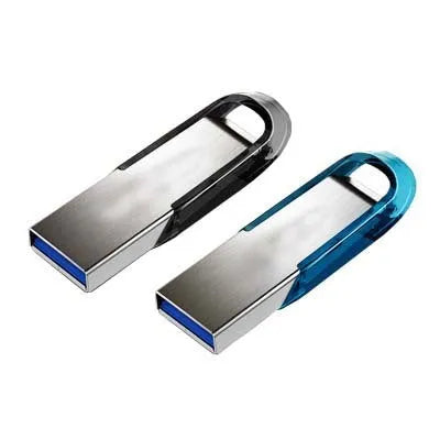 Black Bidding U Disk 128GB USB 2.0 flash drive with rotational plastic casing