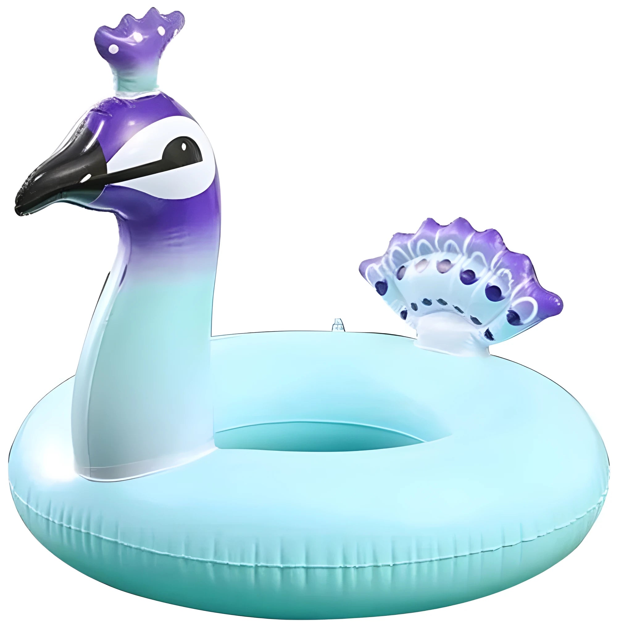 Adult inflatable PVC swimming ring in large size 95x100x115cm for pool use