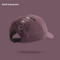 Men's adjustable mesh baseball cap in dome crown style with breathable fabric for summer sports