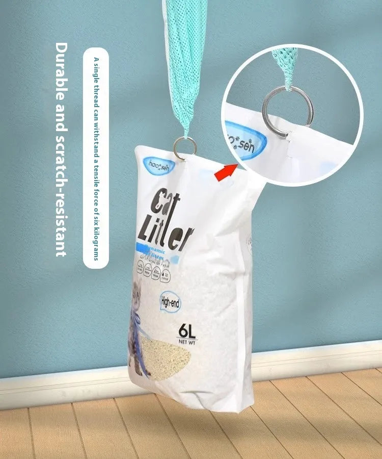 Fifth generation cat grooming bag in detachable scratch-resistant design for washing and grooming