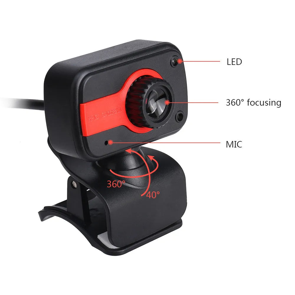 Mini driverless video camera in blue, red or white with 360-degree rotation function