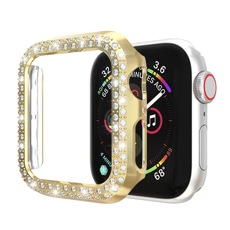 Polycarbonate protective case for Apple Watch in multiple colours and sizes
