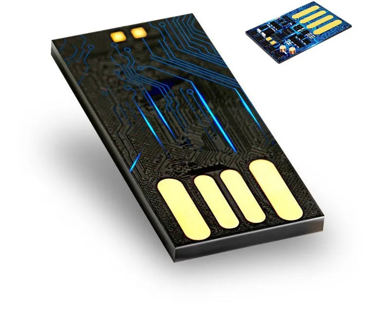 Personality key USB flash drive with metal shell in multiple colours including black and blue
