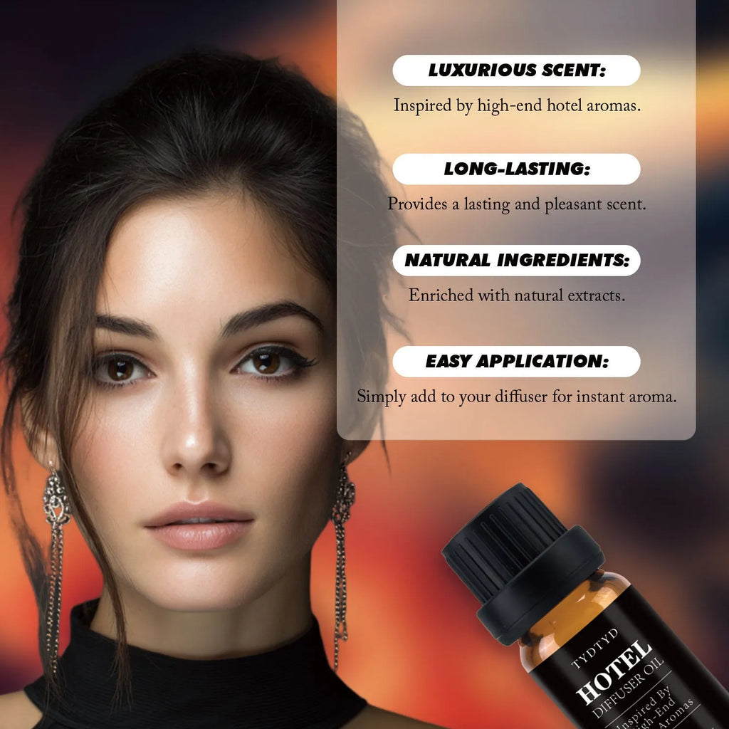 10ml bottle of natural plant fragrance essential oil for universal skin types