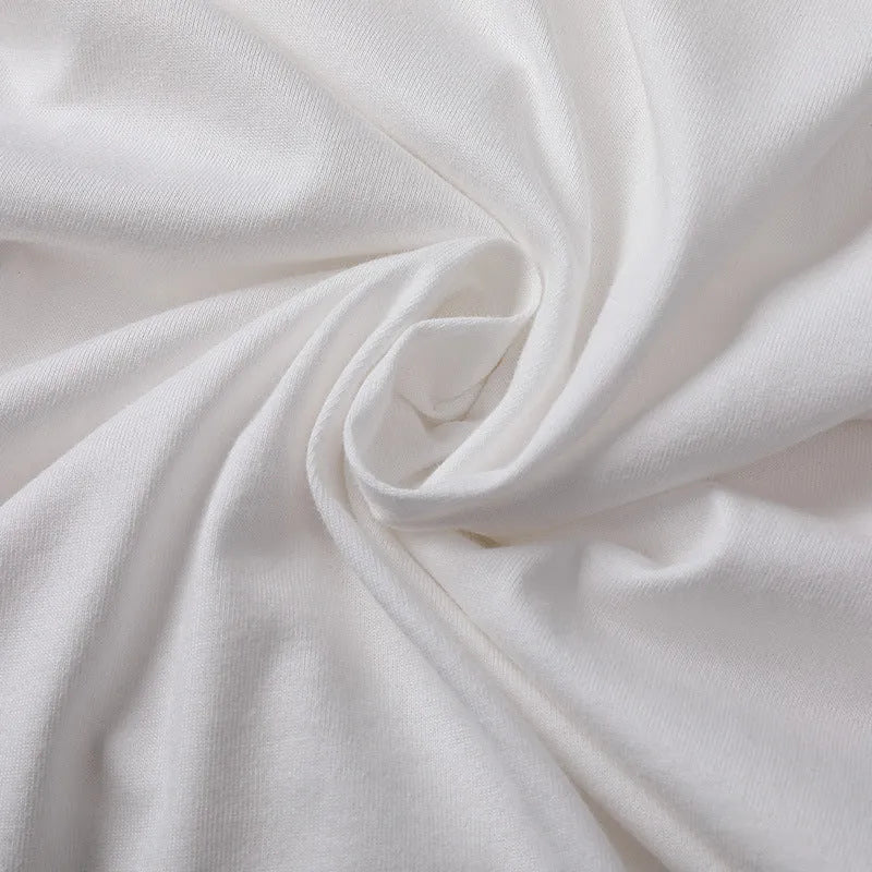 Men's short sleeve pure cotton t-shirt in apricot colour on a hanger.