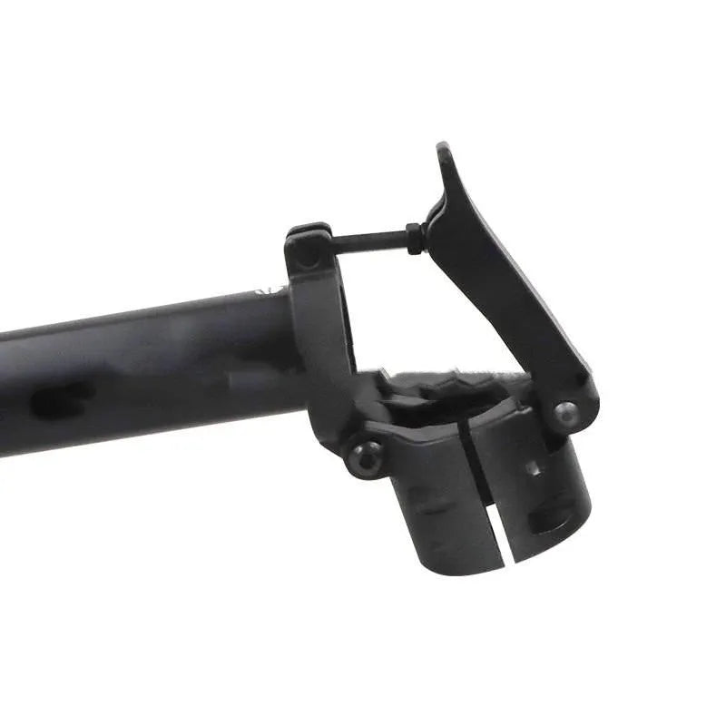 Black folding upright pole replacement part for a Nanbo No. 9 electric scooter.
