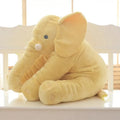 Elephant plush pillow shell cushion cover in short plush fabric