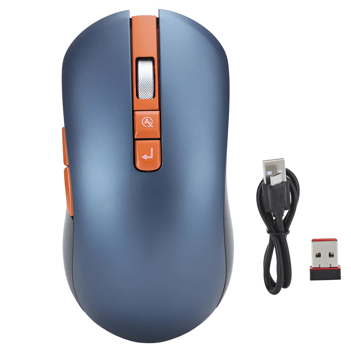Artificial intelligence voice mouse wireless rechargeable laptop V8 Premium Edition with 7 buttons and dual connectivity