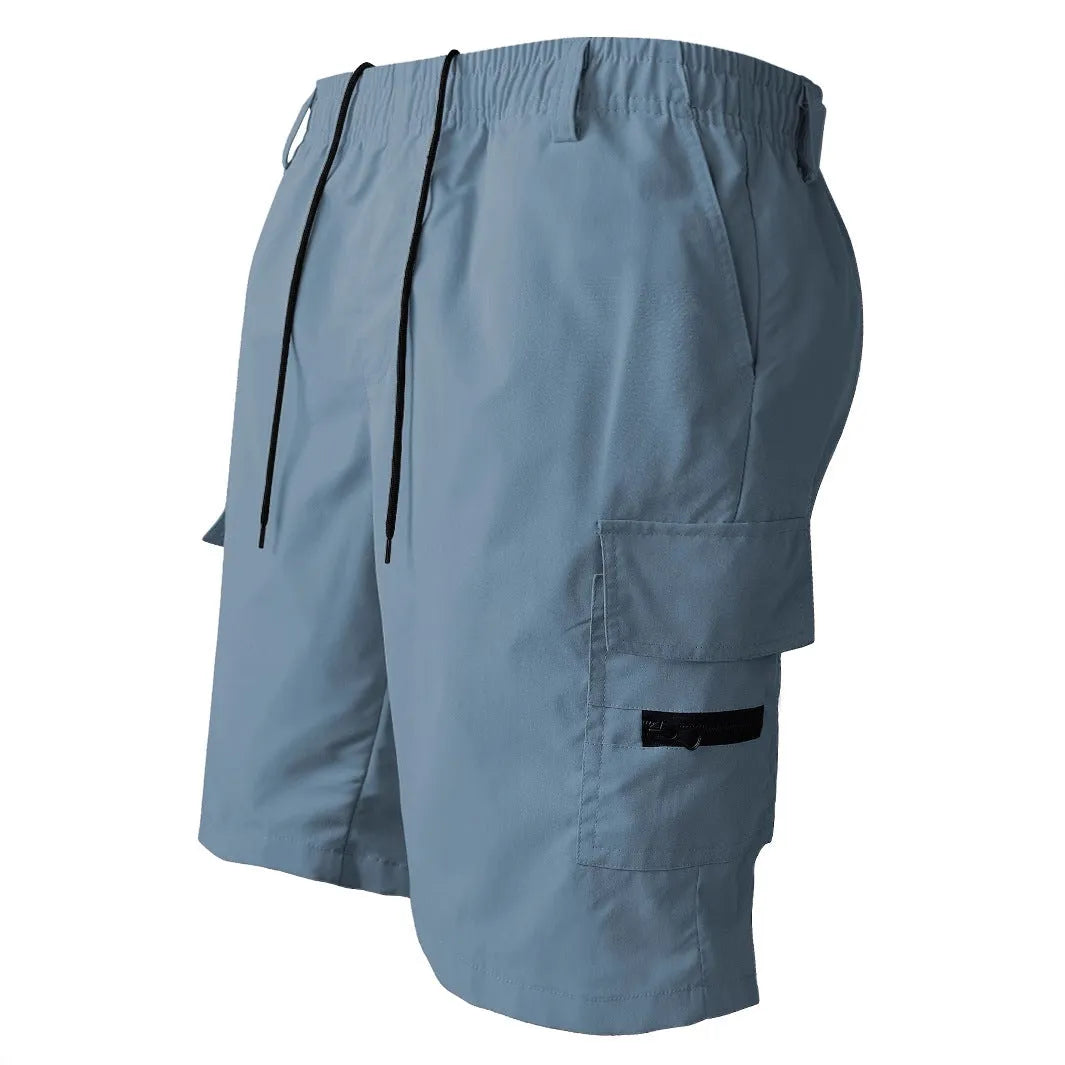 American style loose straight casual sports shorts in polyester fabric available in multiple colours