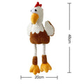 White durable dog chew toy for boredom relief and training against destructive chewing.