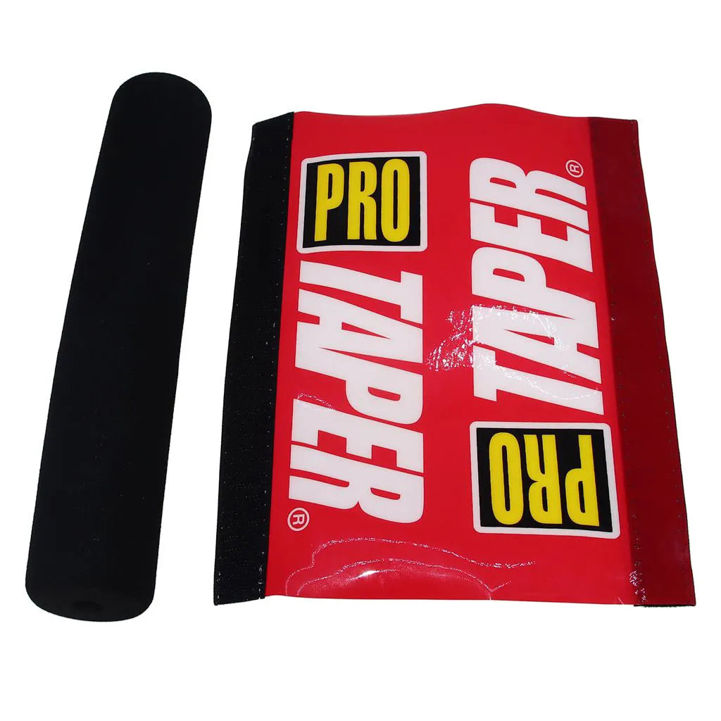 25cm motorcycle chest protector cover for off-road vehicles in black, blue, or red colours