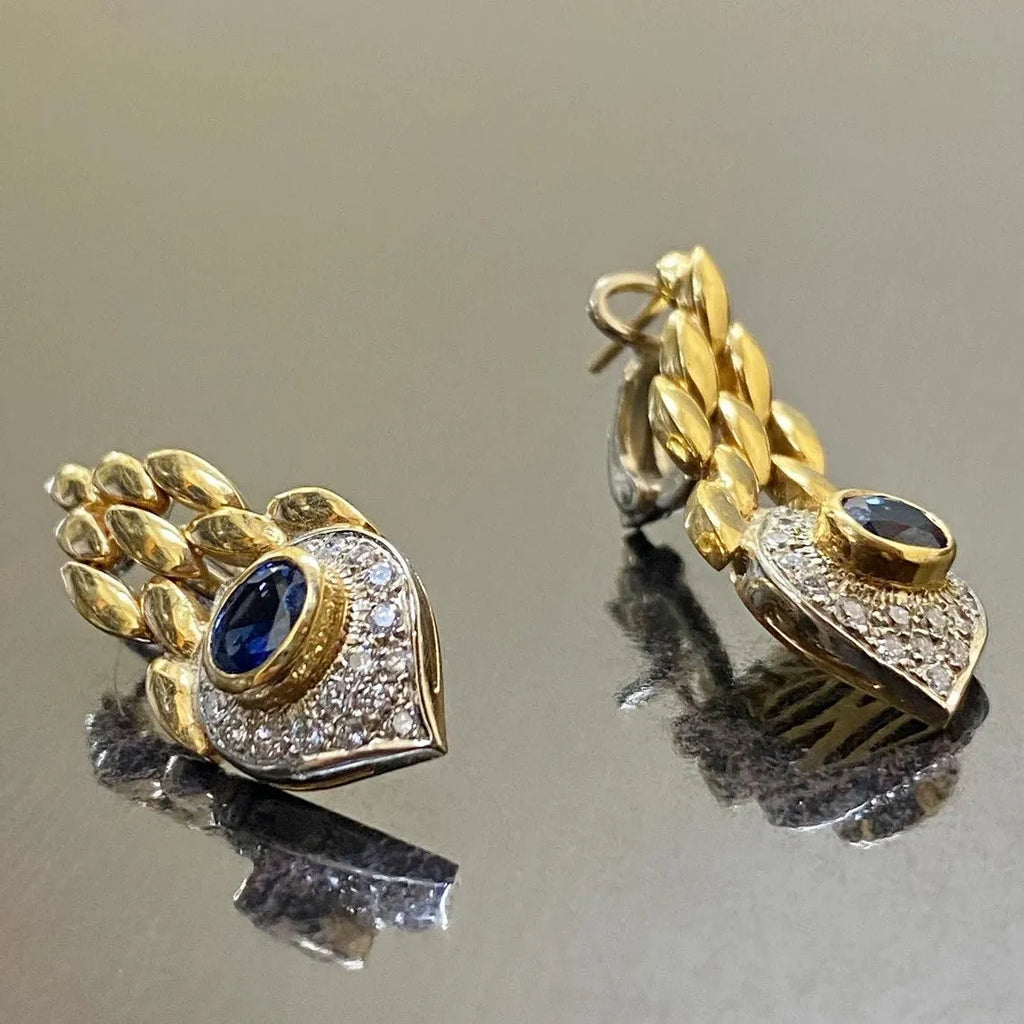 Pair of snake motif earrings for women in imitation gold electroplated alloy, fashion OL style