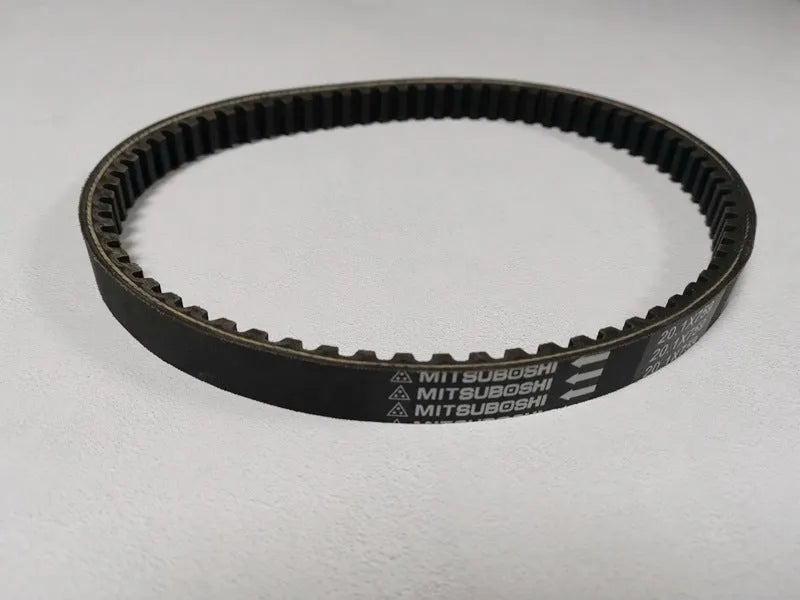 Black replacement drive belt for Jinli GP110 and Fengli VP110 motorcycles, size 20.1-759.