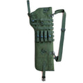 Tactical single shoulder hunting knife bag in Oxford cloth, 72x25x3cm, green colour