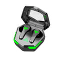 N35 Gaming Bluetooth wireless in-ear headset in black colour with private mould design