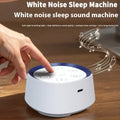 White rechargeable baby crying induction night light with timer and music function on a wooden shelf