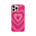 Tianku pink TPU phone case with stripe and graffiti pattern for iPhone 11 12 13 14 Pro Max XR XS