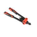 14-inch alloy pull-setter rivet nut tool with six interchangeable gun tips