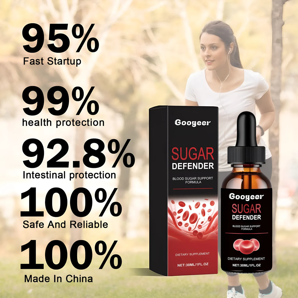 Googeer Body Care Drops supplement in a 30ml glass dropper bottle