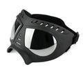 Dog goggles for medium and large dogs, size L, available in black or white, one pair pet headwear