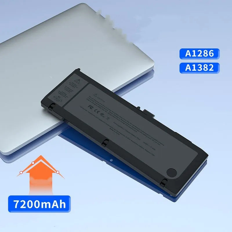 MacBook Pro A1286 A1382 A1321 replacement battery 7200mAh lithium-ion
