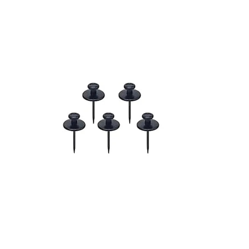 Fancy metal thumb tack for corkboard decoration in black gold silver bronze mixed colour