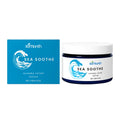 118g jar of barrier repair cream with shea butter and mint leaves for sensitive skin