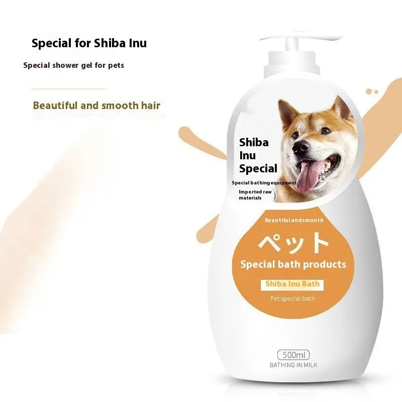 Gel pet shampoo bottle for dogs and cats 200-500ml deodorising bath