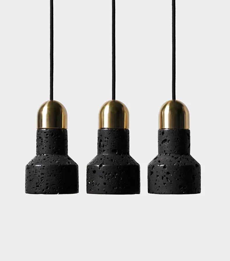 Industrial iron chandelier with adjustable height mechanism in black or gold finish for bar table lighting