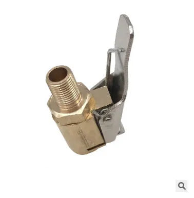 Steel internal thread air nozzle adapter for vehicle air pump conversion, Pagoda 0.6 style