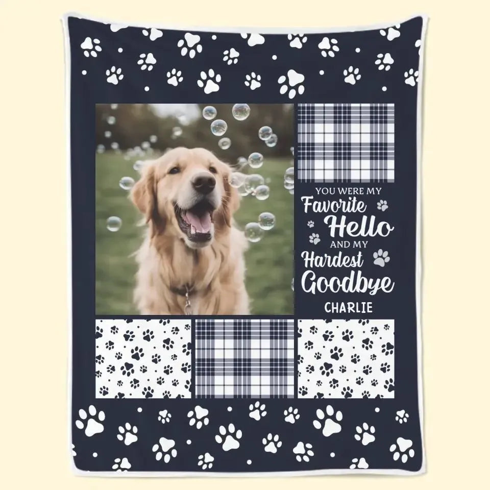 White super soft flannel pet dog blanket shown in three available sizes on a wooden floor.