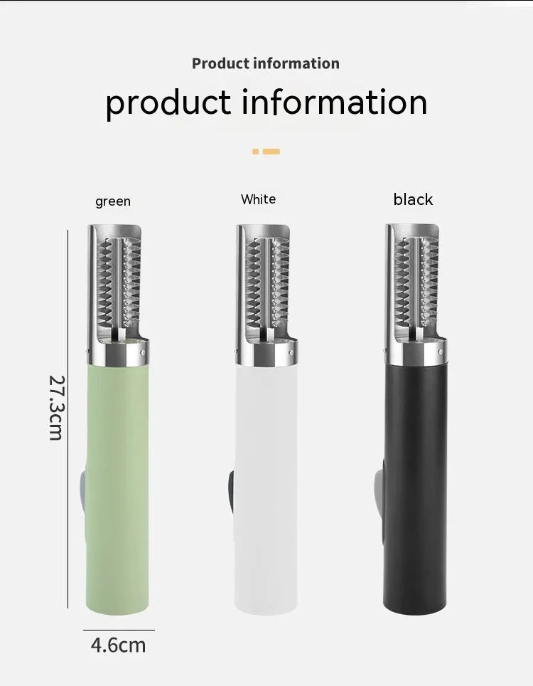 Electric razor fish scaler machine handheld cordless 125W waterproof in white