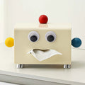 Acrylic tissue box cover in light luxury style for living room tea table decoration