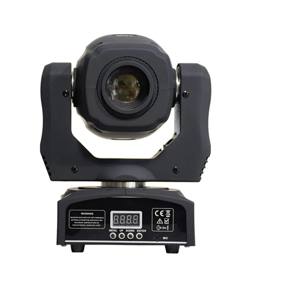 60W LED moving head light with rotating colour beams for stage and KTV use