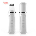 White ultrasonic peeling machine for facial cleansing and blackhead removal, available in single or multi-piece sets.