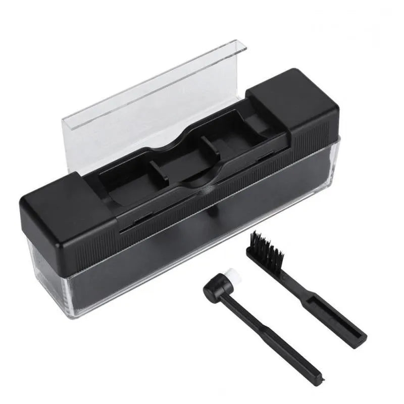 Black tape player cleaning brush set plastic cleaning kit for musical instrument care