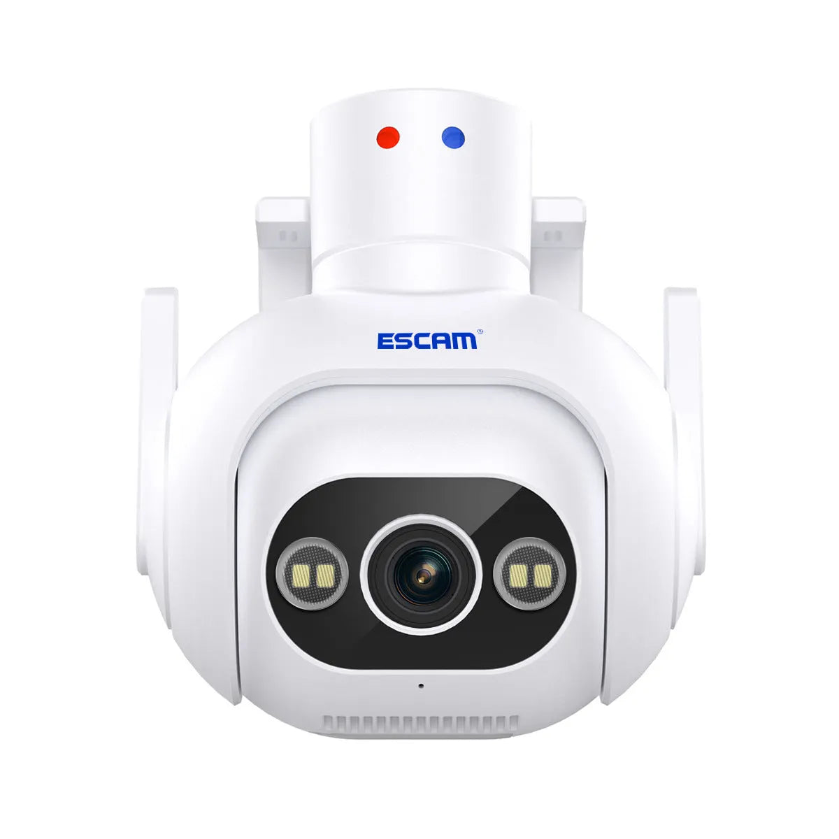 Smart colour night vision security camera with wall mount bracket and 4mm lens