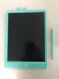 10 inch LCD writing tablet drawing pad with colourful screen, magnetic plastic board, Blue or Pink.