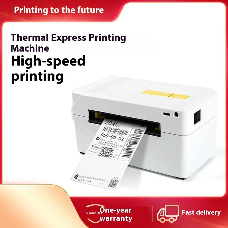 Thermal express order label printer with USB cable connection for shipping documentation