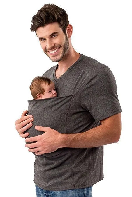 Cotton round neck casual top with short sleeves in loose fit black green grey options