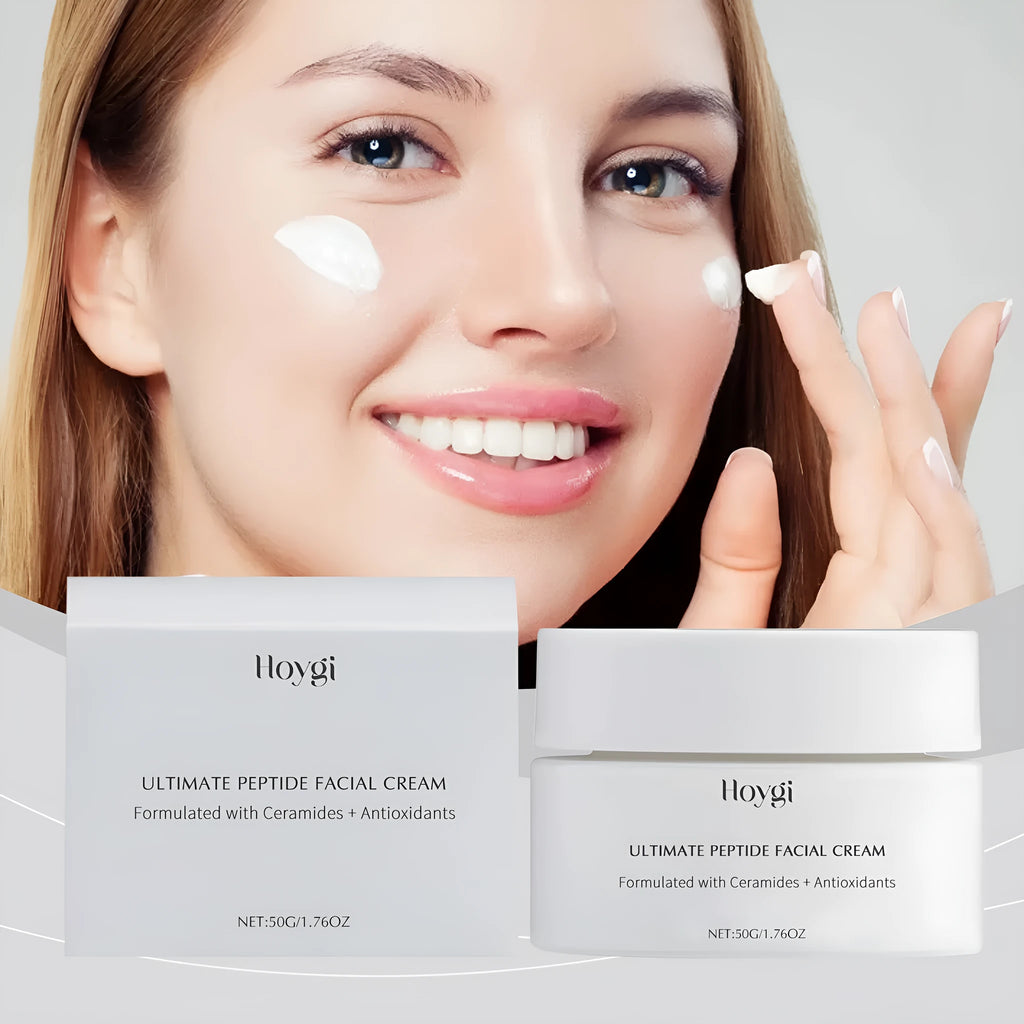 Deep Nourishing Moisturizing Facial Cream 50g jar with Ceramide NP and peptides